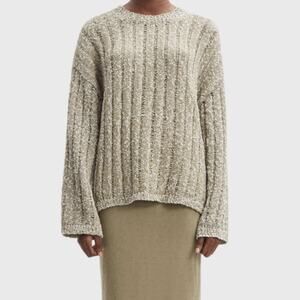 Samsøe Samsøe Julia Crew Neck Knit Sweater Neutrals